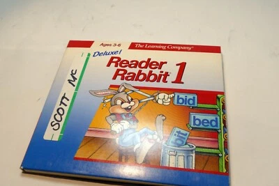 Empty CD Jewel Case for Reader Rabbit 1 Learning Personalized Disc CD-ROM - Image 1 of 3