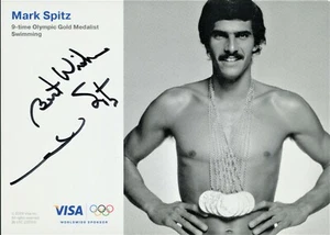 Olympic Champion MARK SPITZ Signed Photo - Picture 1 of 1