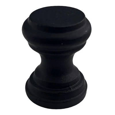 Perillas de gabinete de hierro fundido con circular lisa de 0,5 pulgadas Foto 1 de 3