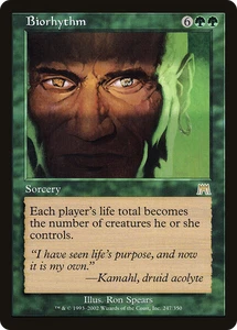 Biorhythm #247 (Foil) (MP) Onslaught ONS Magic MTG - Picture 1 of 1