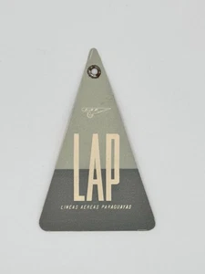 Lineas Aereas Paraguayas Vintage Luggage Tag LAP - Picture 1 of 5