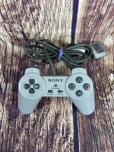 Sony PlayStation One PS1 Offizieller OEM Grau Controller SCPH-1080 Getestet Funktioniert - Bild 1 von 5