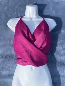 Express Top Smocked Elasticizzato Bubblegum Rosa M - Foto 1 di 7