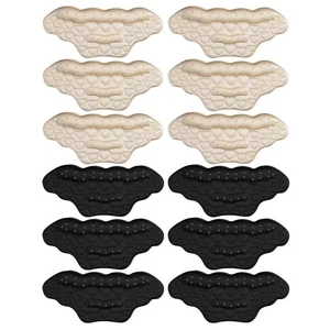 6 pares de cojines adhesivos para talón resistentes al desgaste almohadillas para talón inserciones cómodas para zapatos - Imagen 1 de 12