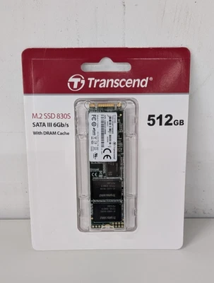 Transcend 512GB M.2 SSD 830S - Image 1 of 2
