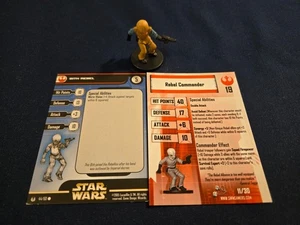 Star Wars Miniaturas Virtual + Tarjeta Reg Comandante Rebelde - Imagen 1 de 1