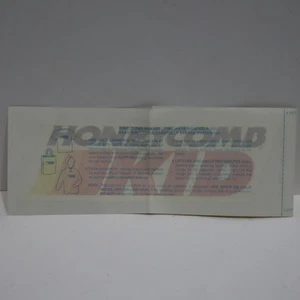 Vintage 70er Post HONEYCOMB KID Müsli Premium BÜGELBILD PATCH  - Bild 1 von 5