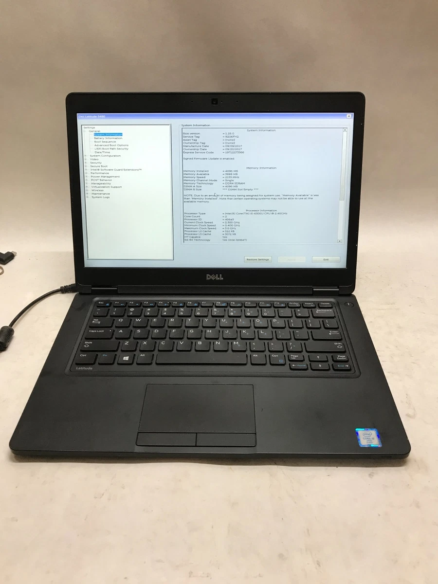 Dell Intel Core i5 7th Gen. 4 GB RAM PC Laptops & Netbooks for