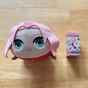 Naruto Shippuden Haruno Sakura Plush & Figure Bundle Lot Bandai Collectibles New - Picture 1 of 15