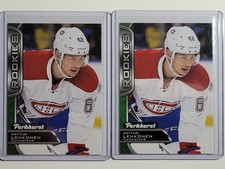 2016-17 UD Parkhurst Rookies Card # 369 Artturi Lehkonen Montreal Canadiens 2