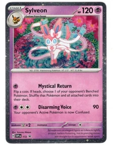 Sylveon 172 Sv: Scarlet & Violet Promo Karten Holo - Bild 1 von 2