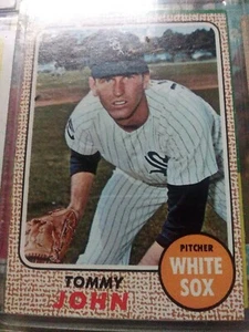 1968 Topps #72 Tommy John EX/EX + White Sox  - Bild 1 von 1
