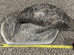 Hank Smith Signed Beautiful Soapstone Whale - Picture 1 of 8