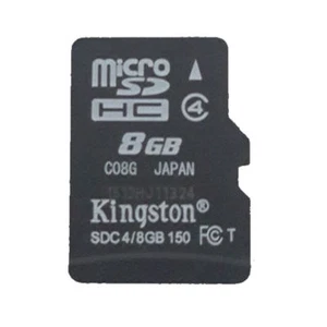 8GB/Genuine Kingston Micro SD SDHC TF Flash C4 Memory Card f Phone - Picture 1 of 1