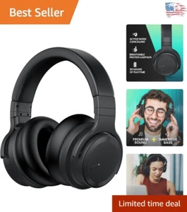 Premium Wireless Headphones for Travel and Work with Superior Call Quality - Picture 1 of 8