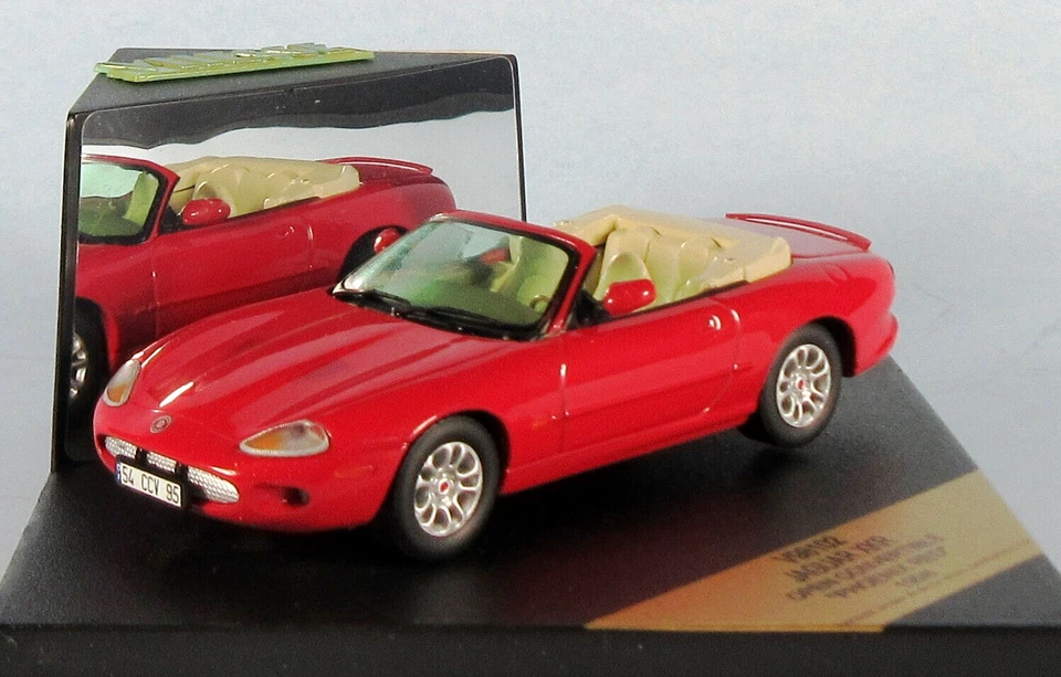 Jaguar XKR Convertible VITESSE 1998 (Rojo) Escala 1/43 Modelo Diecast ¡IMPRESIONANTE! Foto 1 de 4