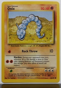 Onix 56/102 - NM / M - Base Set Pokemon Card - $2 Combined Shipping - Picture 1 of 2