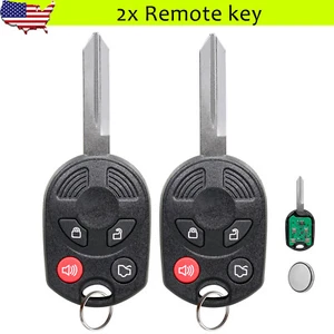 2 For 2007 2008 2009 2010 2011 Mercury Milan Mariner Keyless Key Car Remote Fob - Picture 1 of 6