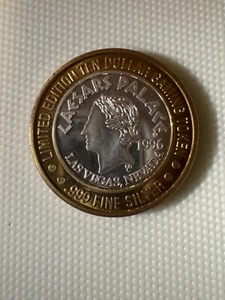 Caesars Palace 1996 $10 Dollar Casino Token .999 Silver Round Limited Edition - Picture 1 of 2