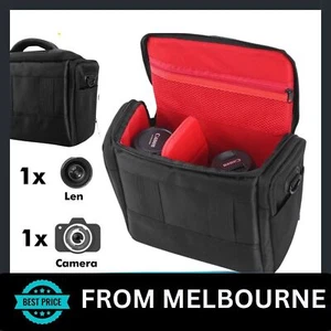 DSLR SLR Camera Bag Waterproof Shoulder Lens Carry Case For Nikon Au - Picture 1 of 11