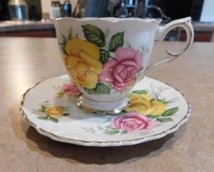 Old Foley James Kent Staffordshire Chinarita 5459 cup and saucer - Picture 1 of 11