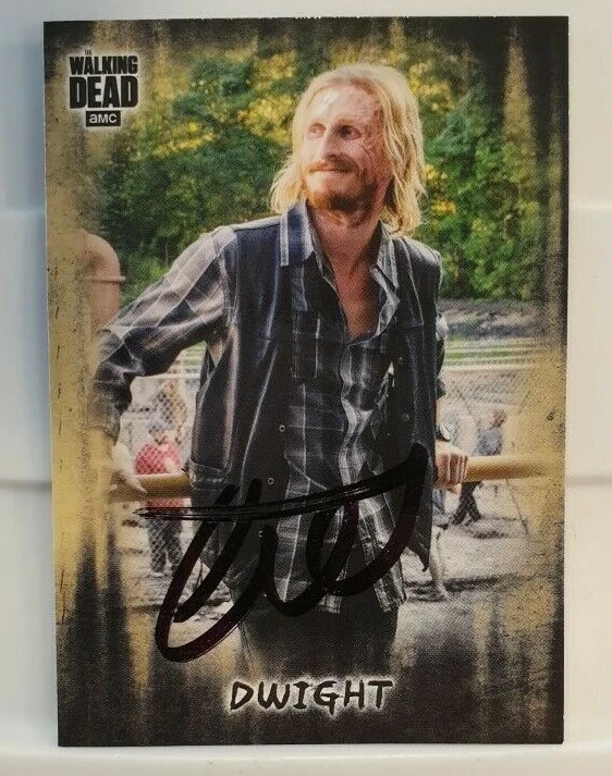 The Walking Dead AUSTIN AMELIO Signed Topps Trading Card (Dwight) - Image 1 of 1