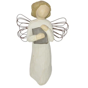Estatuilla de Willow Tree Ángel del Aprendizaje de Susan Lordi Demdaco 1999 Maestros - Imagen 1 de 5
