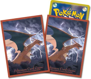 Pokemon CHARIZARD Flight Sleeves Deck Shield Hüllen 64pcs Japanese - Bild 1 von 2