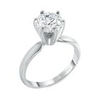 1.50 Ct Round Cut Solitaire Engagement Wedding Promise Ring Solid 950 Platinum
