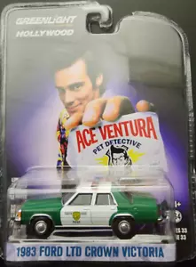 GREENLIGHT Hollywood Series 33 - ACE VENTURA - 1992 Ford LTD Crown Police - 1:64 - Picture 1 of 2