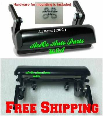 REAR TAILGATE LIFTGATE HANDLE STEEL HQ for 87-96 1987-1996 FORD F150 F250 F350 - Image 1 of 4