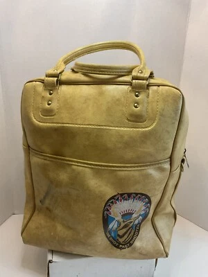 Vintage Rare Bob Allen Gun Club Sportswear One Shot Past Shooter Leather Bag - Image 1 of 4