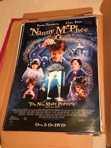 NANNY MCPHEE - EMMA THOMPSON - COLIN FIRTH - POSTER 27 X 40 B2 NEW - Picture 1 of 1