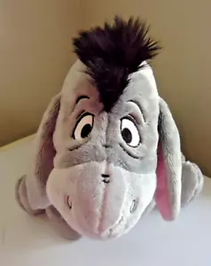 Disney Store Eeyore Plüschtier 16 Zoll grau sitzend Stofftier mit abnehmbarem Schwanz - Bild 1 von 7
