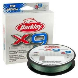 BERKLEY X9 BRAID 219YD - 100LB - LO VIS GREEN