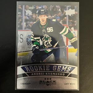 2022-23 Upper Deck 06-07 Black Diamond Retro #BD-36 Andrei Kuzmenko Rookie