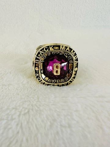 Kobe Bryant #08 Black Mamba Lakers Hall Of Fame Ring, Ship From US Cover