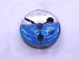 10 36 NS THREAD RING GAGE #10 .190 .1900 GO ONLY P.D. = .1700 INSPECTION CHECK - Picture 1 of 2