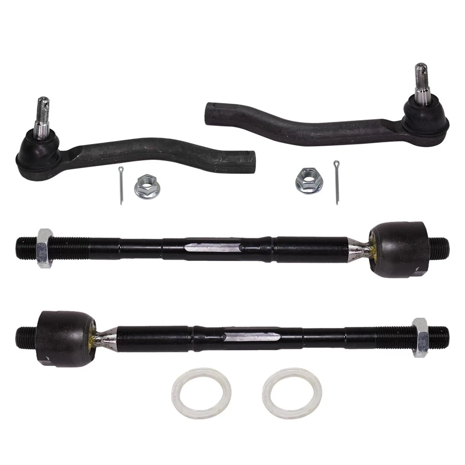 Juego de 4 extremos de varilla de amarre para Nissan Pathfinder 2013-2019 Infiniti QX60 2014-2019 Foto 1 de 4