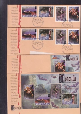 Ireland 1997 Dracula choice of stamps MS FDC  & maximum cards picture side stamp - Изображение 1 из 2
