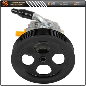 Power Steering Pump w/ Pulley for Mitsubishi Lancer 2002-2007 L4 2.0L 21-5403 - Picture 1 of 6