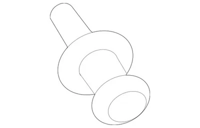 Remache de expansión original Mercedes-Benz 001-990-23-92 Foto 1 de 2