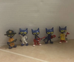 Juego de 5 figuras de Pete el Gato Juguetes Phatmojo 3" - Imagen 1 de 21