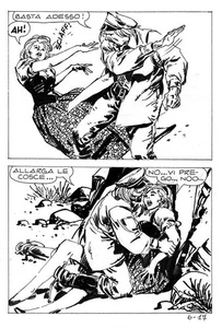 MORTIMER 6 (Ediperiodici, 1973) ORIGINAL ART Seite 17 von VICTOR DE LA FONTURE - Bild 1 von 1