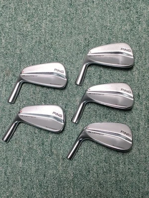 Used Lefty PING BLUEPRINT  iron heads #6-W Orange dot - Image 1 of 4