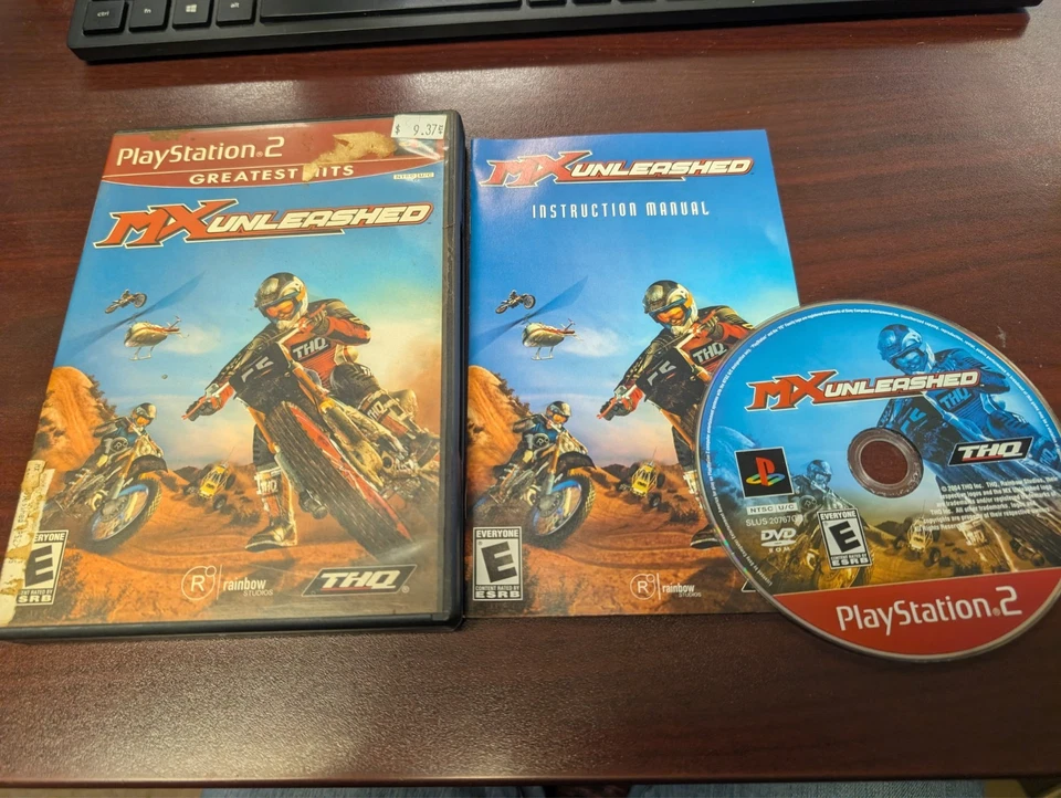 MX Unleashed (Sony PlayStation 2 PS2, 2004) COMPLETE CIB - Image 1 of 1