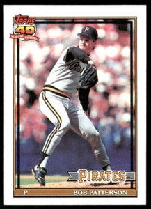 1991 Topps #479 Bob Patterson - Picture 1 of 2