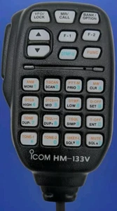 Genuino ICOM HM-133V Altavoz Micrófono Multifunción Con Teclado Numérico - Imagen 1 de 3