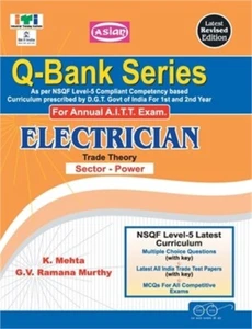 Up-Todate Q-Bank Electrician (Mcq Sol. Paper) (Nsqf - 5 Syll.) 1st & 2nd Yr. (Pa - Picture 1 of 1