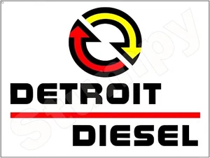 "Letrero de metal diésel de Detroit 9"" x 12"" o 12"" x 16" - Imagen 1 de 1
